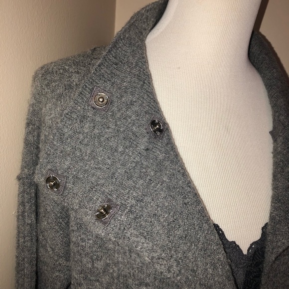 Free People Alpaca/Wool Blend Mock Neck Sweater-M - Picture 13 of 16